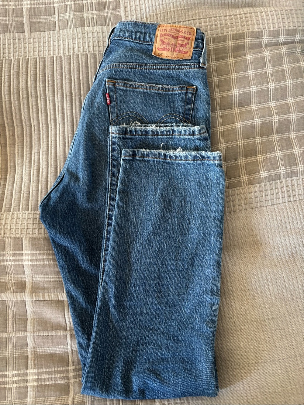 Levi's Straight-Fit Deep Blue Men's Jeans